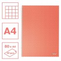 Kołonotatnik Colour`Breeze A4 w kratkę koralowy 628478 ESSELTE