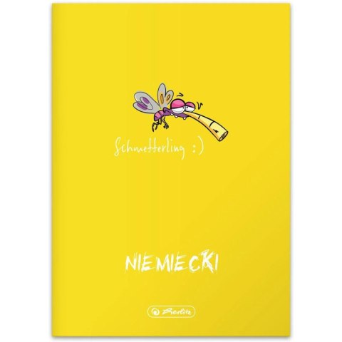 Zeszyt A5 60k kratka 70g JĘZYK NIEMIECKI 9500066 HERLITZ Zeszyt A5 60k kratka 70g JĘZYK NIEMIECKI 9500066 HERLITZ