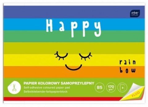 Zeszyt papierów kolorowych samoprzylepnych B5 FLUO INTERDRUK Zeszyt papierów kolorowych samoprzylepnych B5 FLUO INTERDRUK