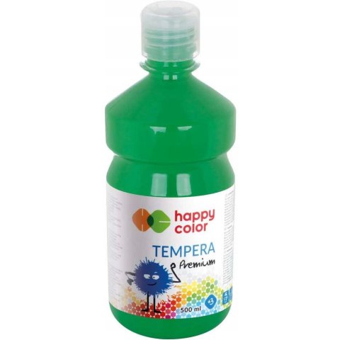 Farba TEMPERA Premium 500ml zielona HAPPY COLOR HA 3310 0500-5 Farba TEMPERA Premium 500ml zielona HAPPY COLOR HA 3310 0500-5