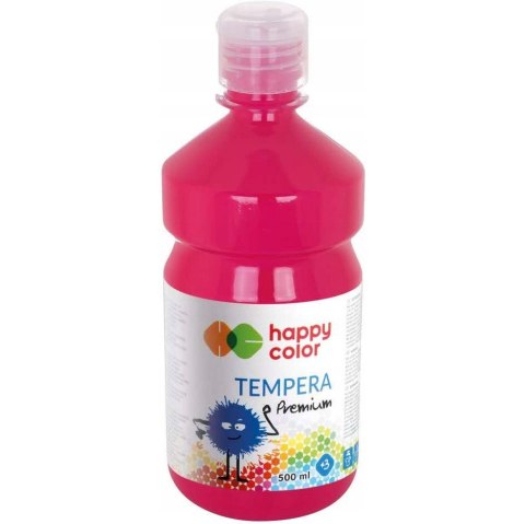 Farba TEMPERA Premium 500ml ciemnoróżowa HAPPY COLOR HA 3310 0500-22 Farba TEMPERA Premium 500ml ciemnoróżowa HAPPY COLOR HA 3310 0500-22