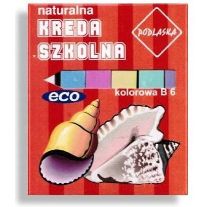 Kreda PODLASKA B6 kolorowa Kreda PODLASKA B6 kolorowa