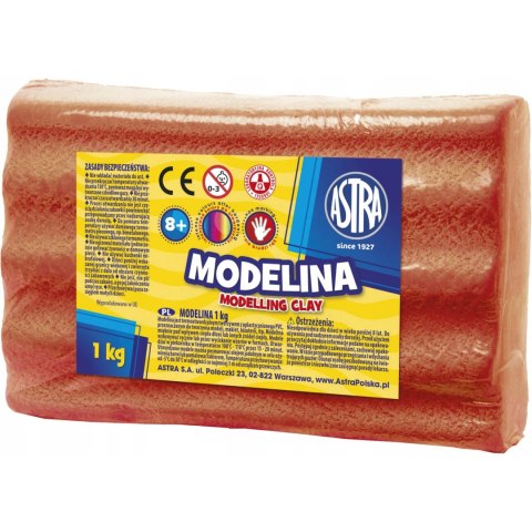 Modelina Astra 1 kg czerwona 304111009 ASTRA Modelina Astra 1 kg czerwona 304111009 ASTRA