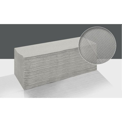 Ręcznik ZZ V-FOLD ECONOMIC CLIVER szary 4000 składek makulatura 2226 Ręcznik ZZ V-FOLD ECONOMIC CLIVER szary 4000 składek makulatura 2226