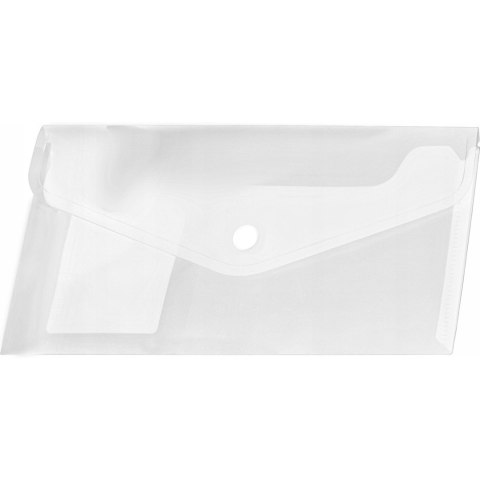 Koperta PP na zatrzask DL transparentna BT612-T TETIS Koperta PP na zatrzask DL transparentna BT612-T TETIS