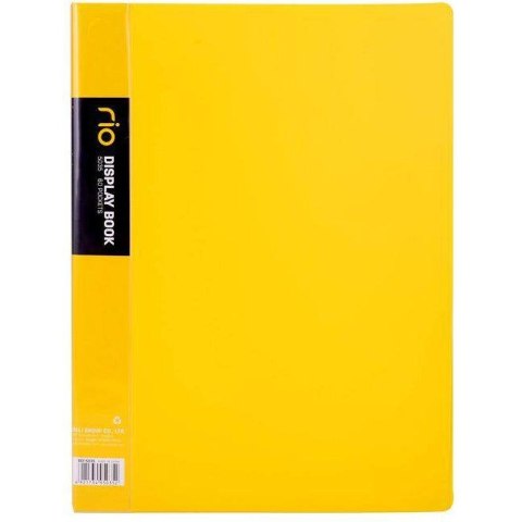 Album ofertowy A4 60 koszulek RIO żółty E5035 YELLOW DELI Album ofertowy A4 60 koszulek RIO żółty E5035 YELLOW DELI
