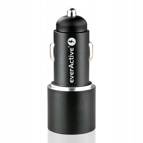 Ładowarka samochodowa 1xUSB-A 3.0 + 1xUSB-C 36W (CC-20Q) EVERACTIVE Ładowarka samochodowa 1xUSB-A 3.0 + 1xUSB-C 36W (CC-20Q) EVERACTIVE
