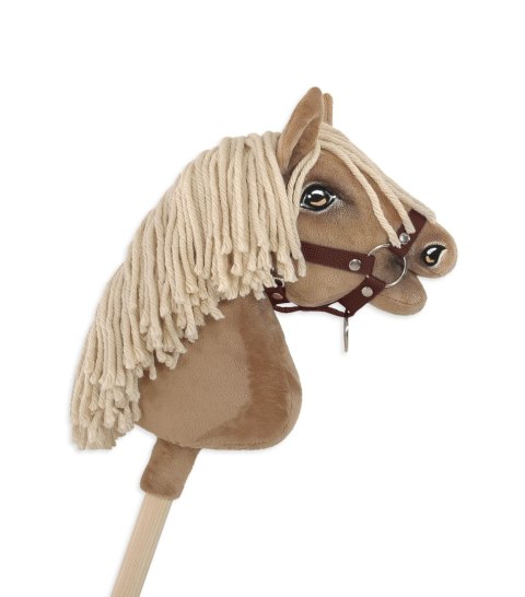 Kantar dla konia Hobby Horse A4 zapinany mały - brązowy Kantar dla konia Hobby Horse A4 zapinany mały - brązowy