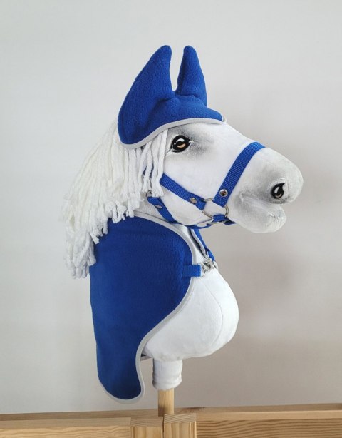 Zestaw dla Hobby Horse A4: derka + nauszniki - chabrowy Zestaw dla Hobby Horse A4: derka + nauszniki - chabrowy