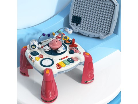 Edukacyjny Interaktywny Stolik Dla Dzieci 2W1 KOSMOS Projektor Czerwn