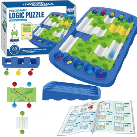 WOOPIE Gra Strategiczna Trening Mózgu "Labirynt Logiczny" WOOPIE Gra Strategiczna Trening Mózgu "Labirynt Logiczny"