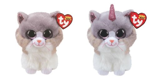Beanie Boos Asher - Kot 15cm Beanie Boos Asher - Kot 15cm