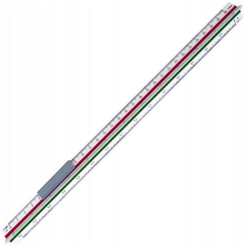 Linijka skalówka trójboczna budowlana 602 KOH-I-NOOR 715004 Linijka skalówka trójboczna budowlana 602 KOH-I-NOOR 715004