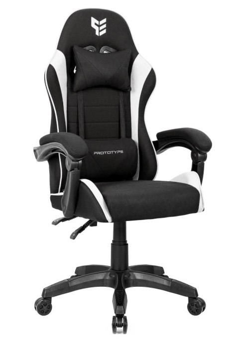 .Fotel obrotowy gamingowy HERO ENZO WHITE FABRIC .Fotel obrotowy gamingowy HERO ENZO WHITE FABRIC