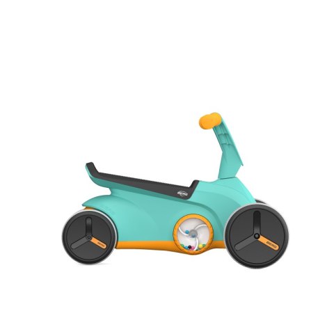BERG Turkusowy Jeździk GO2 Twirl Turquoise z grą dla dzieci 10m+ BERG Turkusowy Jeździk GO2 Twirl Turquoise z grą dla dzieci 10m+