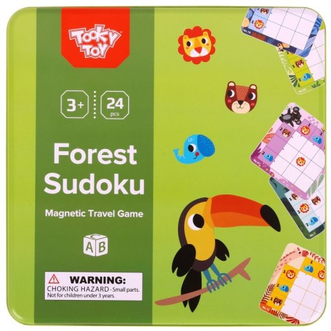 TOOKY TOY Gra Sudoku Dla Dzieci Wersja Las TOOKY TOY Gra Sudoku Dla Dzieci Wersja Las