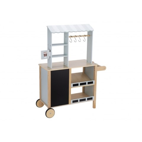TOOKY TOY Sklep Spożywczy Stragan Drewniany Piekarnik Waga Czytnik Kart TOOKY TOY Sklep Spożywczy Stragan Drewniany Piekarnik Waga Czytnik Kart
