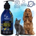 OLEJ OMEGA 3 HOLISTA FISH OIL100 ML DLA PSA I KOTA NATURALNE OLEJE Z RYB