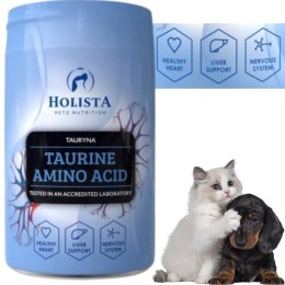 WITAMINY DLA PSÓW I KOTÓW HOLISTA TAURINE 250G TAURYNA W PROSZKU NA SERCE