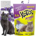 ŻWIREK DLA KOTA SILIKONOWY NATURALNY LAWENDA Gel Cat KOTIX 3,8 l 1,5 kg