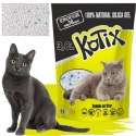 ŻWIREK DLA KOTA SILIKONOWY NATURALNY Silica Gel Cat KOTIX, 3,8 l 1,5 kg