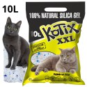ŻWIREK DLA KOTA SILIKONOWY NATURALNY Silica Gel Cat Litter KOTIX 10 l 4 kg