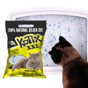 ŻWIREK DLA KOTA SILIKONOWY NATURALNY Silica Gel Cat Litter KOTIX 10 l 4 kg