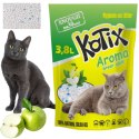 ŻWIREK DLA KOTA SILIKONOWY Silica Gel Cat KOTIX 3,8 l 1,5 kg Green apple