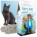 Żwirek bentonitowy dla kotów CAT'S WAY 10l z węglem aktywnym żwir do kuwety
