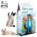Żwirek bentonitowy dla kotów CAT'S WAY 10l z węglem aktywnym żwir do kuwety