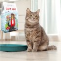 Żwirek bentonitowy dla kotów CAT'S WAY 5l bez zapachu naturalny biały