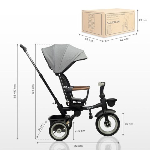 ROWEREK 3-KOŁOWY SABER BEIGE ROWEREK 3-KOŁOWY SABER BEIGE