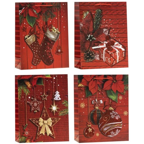 Torebka ozdobna TBN-22032-GL-A5 18x23x8cm (12szt) ROZETTE Torebka ozdobna TBN-22032-GL-A5 18x23x8cm (12szt) ROZETTE