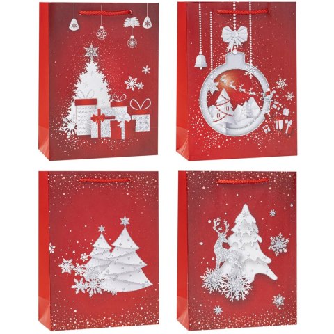 Torebka ozdobna TBN-23083-GL-A5 18x24x8cm (12szt) ROZETTE Torebka ozdobna TBN-23083-GL-A5 18x24x8cm (12szt) ROZETTE