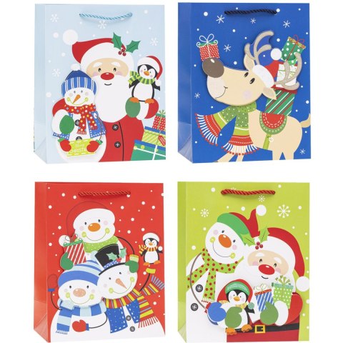 Torebka ozdobna TBN-24201-3D-A-GL 26x32x10 (12szt) ROZETTE Torebka ozdobna TBN-24201-3D-A-GL 26x32x10 (12szt) ROZETTE