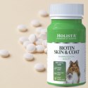 WITAMINY DLA PSA I KOTA Holista Biotin Skin & Coat 90 TABL. SKÓRA I SIERŚĆ