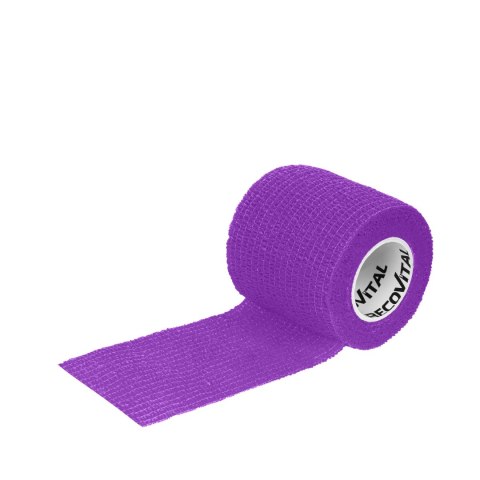 Bandaż kohezyjny 5 cm x 4,5m filetowy GORZKI Bandaż kohezyjny 5 cm x 4,5m filetowy GORZKI