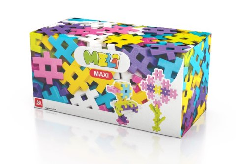 Klocki konstrukcyjne Meli Maxi Pink 50 el. Klocki konstrukcyjne Meli Maxi Pink 50 el.