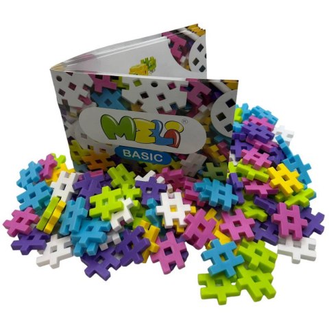 Klocki Meli Constructor Pink 100 el. Klocki Meli Constructor Pink 100 el.