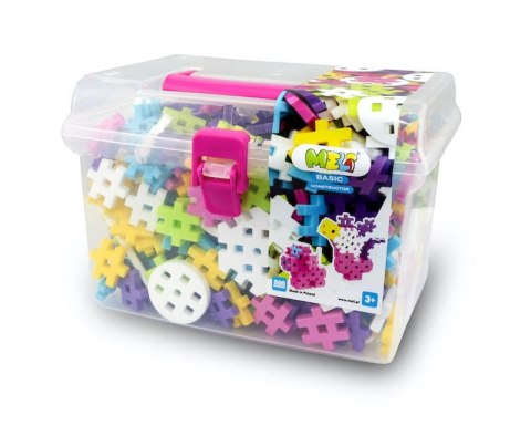 Klocki Meli Constructor Pink Travel Box 500 el. Klocki Meli Constructor Pink Travel Box 500 el.