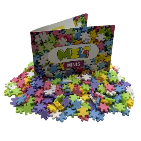 Klocki Meli Minis Pastel Travel Box 1100 el. Klocki Meli Minis Pastel Travel Box 1100 el.