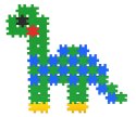 Klocki konstrukcyjne Meli Minis 400 el.