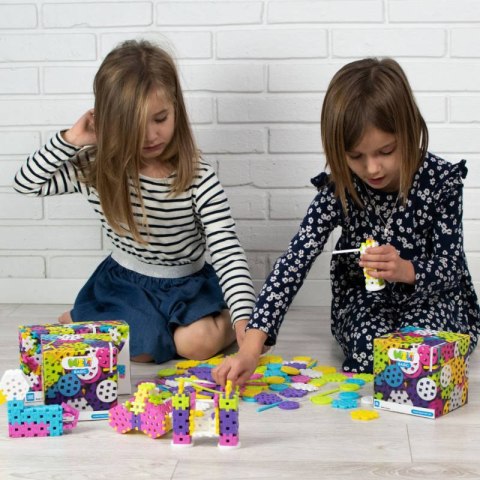 Klocki Meli Basic Constructor Pink 60 el. Klocki Meli Basic Constructor Pink 60 el.
