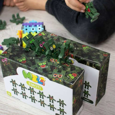 Klocki Meli Emoti Wojsko 12 el. Klocki Meli Emoti Wojsko 12 el.