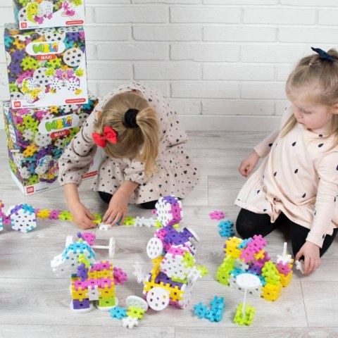 Klocki Meli Maxi Constructor Pink 220 el. Klocki Meli Maxi Constructor Pink 220 el.