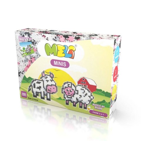 Klocki Meli Minis Farm 2w - 500 el. Klocki Meli Minis Farm 2w - 500 el.