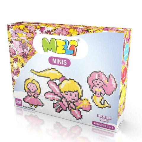 Klocki Meli Minis Princess 3w1 1000 el. Klocki Meli Minis Princess 3w1 1000 el.