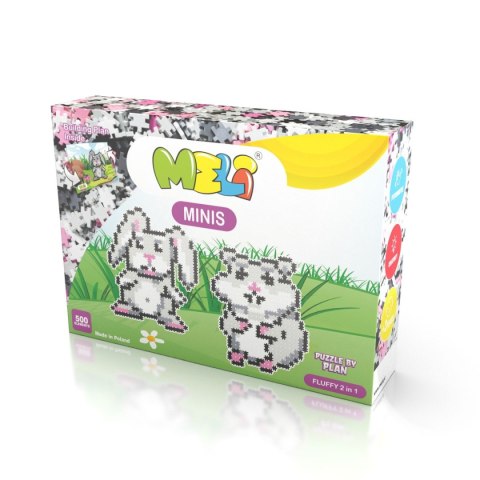 Meli Minis Fluffy 2w1 500 el. Meli Minis Fluffy 2w1 500 el.