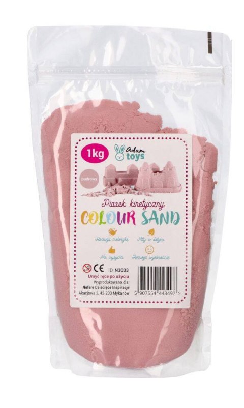 Piasek kinetyczny ColourSand - 1kg - różowy Piasek kinetyczny ColourSand - 1kg - różowy