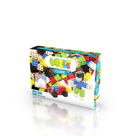Zestaw klocków konstrukcyjnych - Meli Cube 50 el. Zestaw klocków konstrukcyjnych - Meli Cube 50 el.